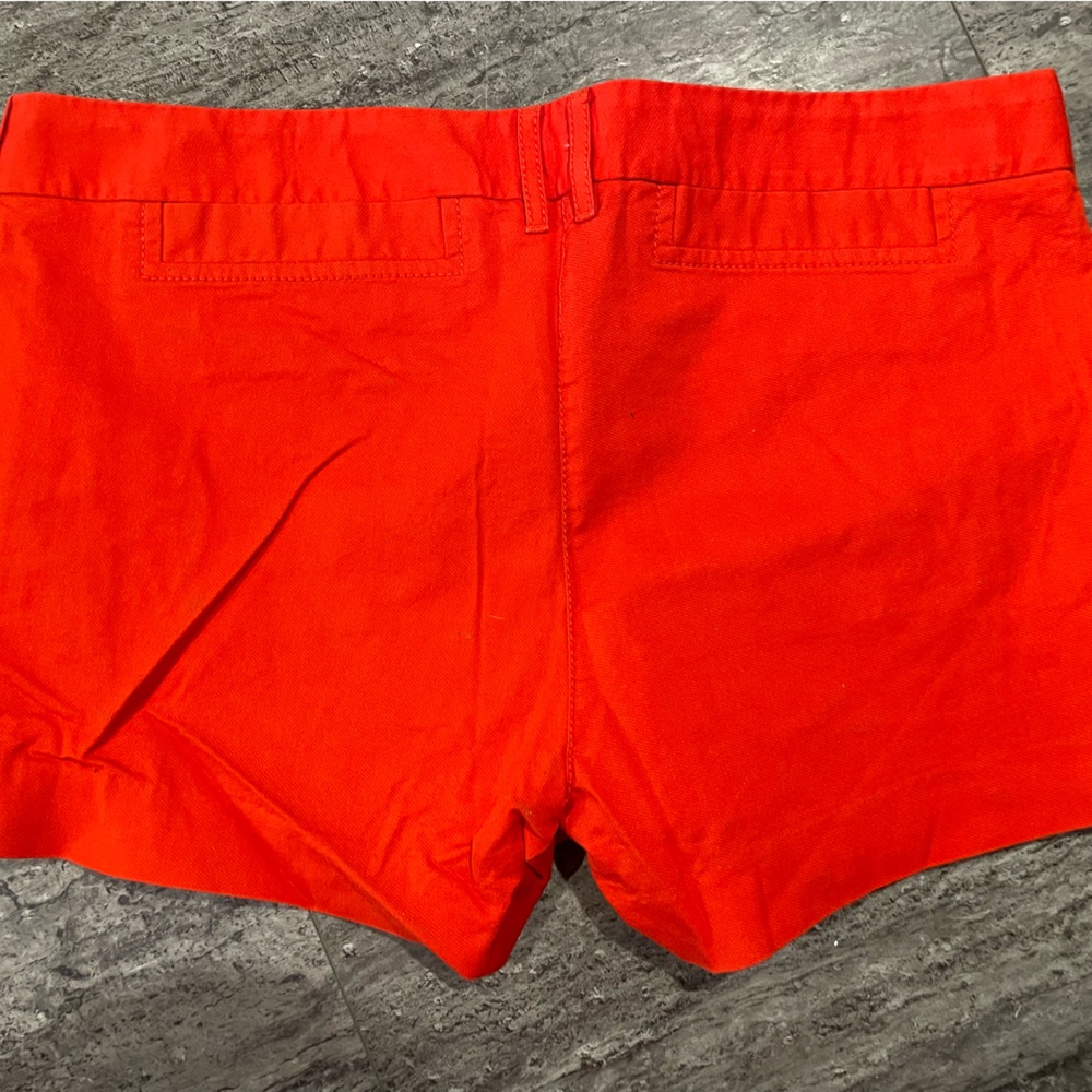 Tory Burch orange/red shorts size 12